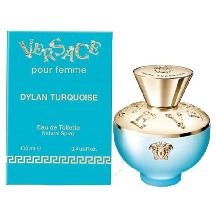 Versace Dylan Blue Turquoise pour Femme 100ml Edt - Image 2