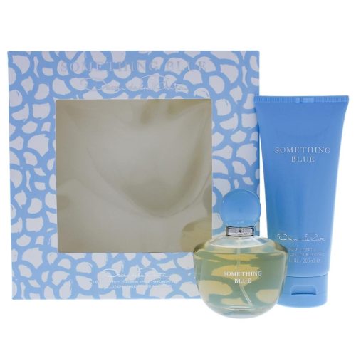Oscar de la Renta Something Blue 100ml edp Giftset   Oscar de la Renta Giftset For Her