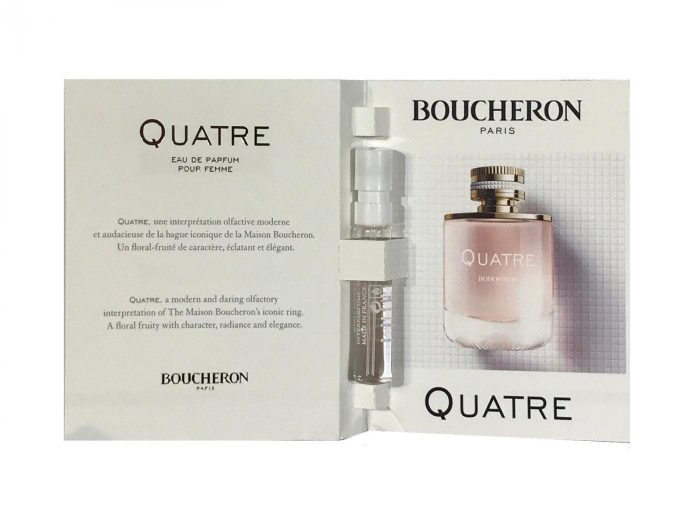 Boucheron Quatre Women 2ml EDP Vial   Boucheron For Her