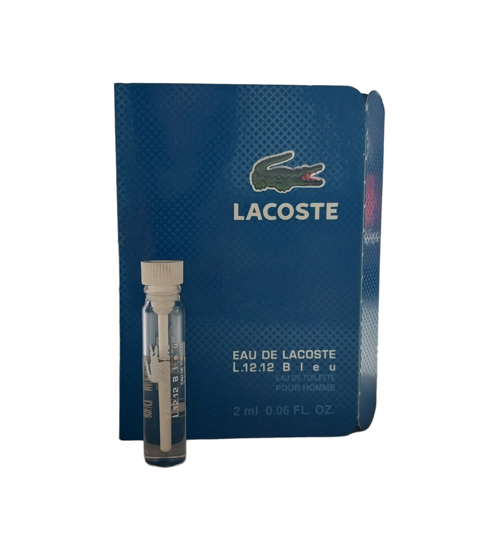 Lacoste L.12.12 Bleu 2ml EDT Sample Vial My Perfume Shop