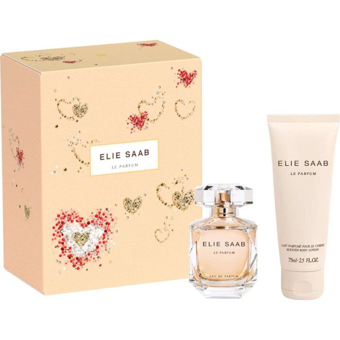 Elie Saab Le Parfum 30ml EDP Giftset 30ml Edp and 75ml Bodylotion  Elie Saab Giftset For Her