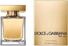 Dolce & Gabbana The One Women 50ml Edt 50ml Edt Dolce&Gabbana For Her