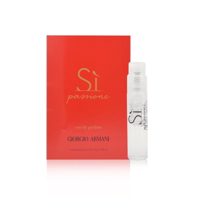 Passione si giorgio armani hot sale