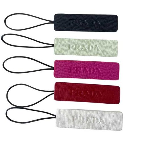 Prada Leather Saffiano Tag