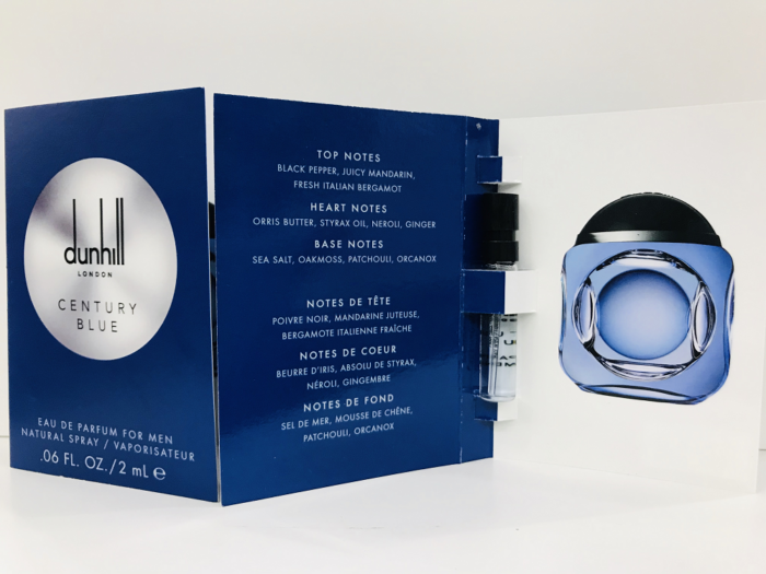 Dunhill Century Blue 2ml Vial 2ml Edt Vial  Alfred Dunhill For Him