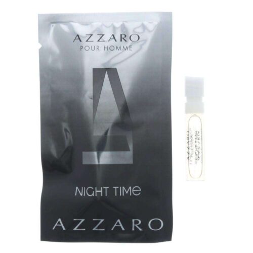 Azzaro Night Time Homme EDT 1.5ml Vial 1,5ml edt vial  Azzaro For Him