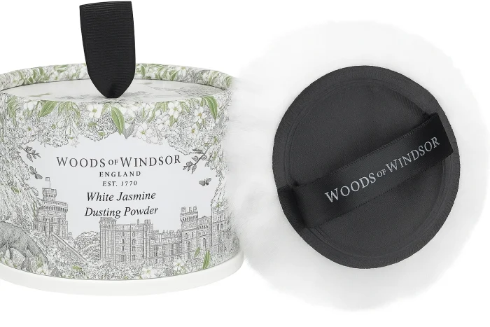 Woods Of Windsor White Jasmine Dusting Powder 100g - Image 2