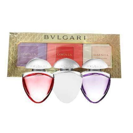 Bvlgari The Omnia Jewel Charms Collection 3 x 15ml edt giftset Bvlgari Giftset For Her