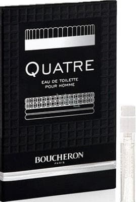 Boucheron Quatre For Him 2ml EDT Vial 2ml edt  Boucheron For Him