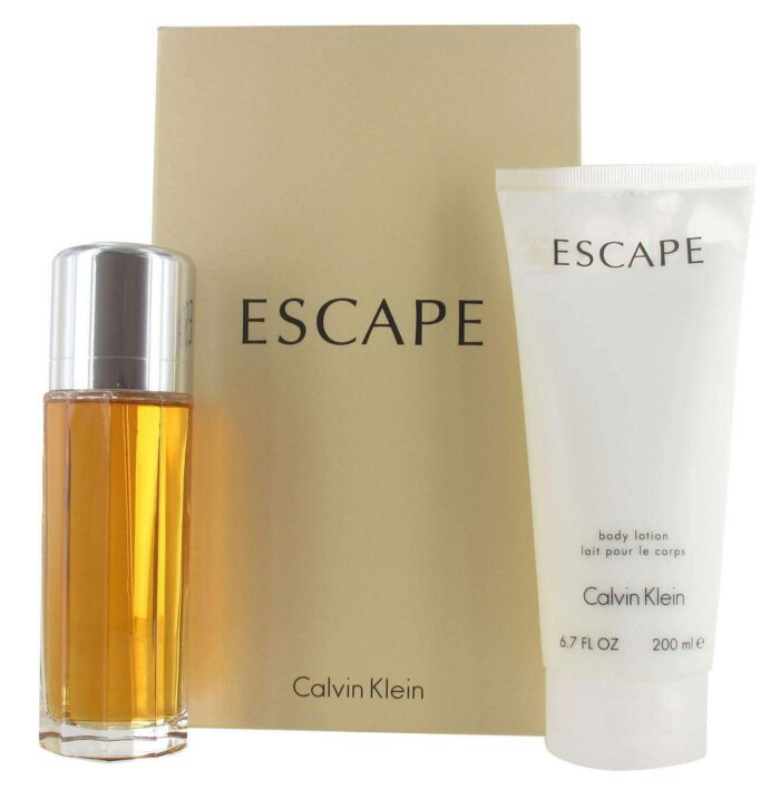 Calvin Klein Escape For Her - Giftset 100ml edp & 200ml bodylotion  Calvin Klein Giftset For Her