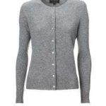 Cashmere Cardigan - Grey Mel My Perfume Shop Default