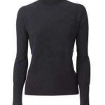 Cashmere Roll Neck - Black Cashmere Default