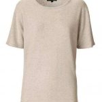 Cashmere Tee - Beige Cashmere Default