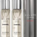 Chanel Allure Homme Sport Eau Extreme 3 x20ml Travel Set