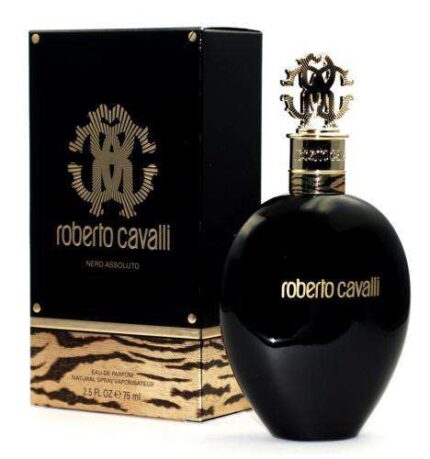 Roberto Cavalli Nero Assoluto 75ml Edp   Roberto Cavalli For Her