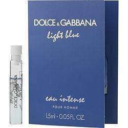 Dolce & Gabbana Light Blue Eau Intense pour Homme - Vial 1,5ml edp vial  Dolce&Gabbana For Him