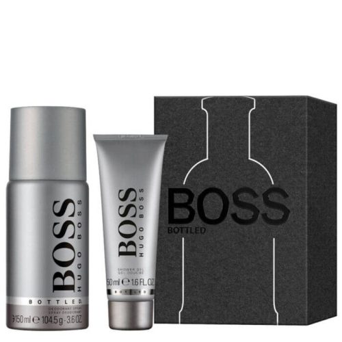 Hugo Boss Boss Bottled Deo Spray & Showergel in Giftbox