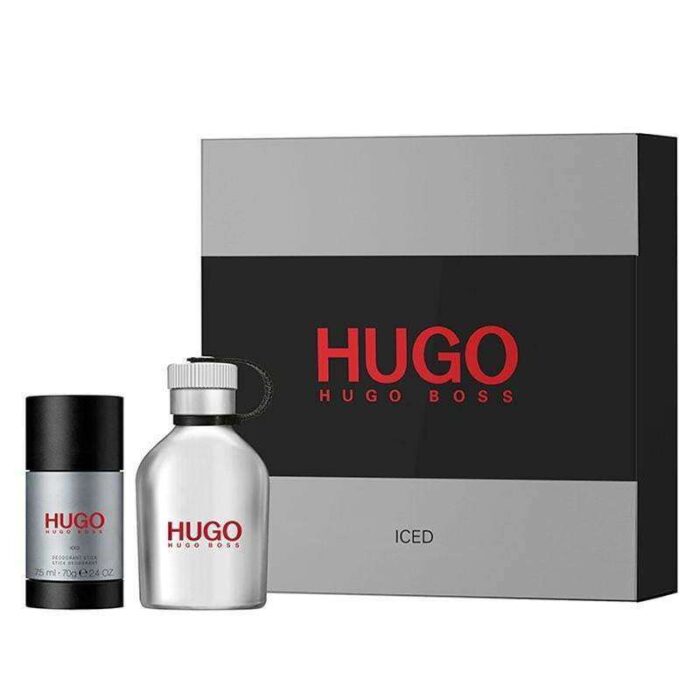 Hugo Boss Iced - Giftset 75ml edt & Deo Stick  Hugo Boss For Him