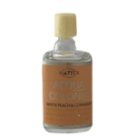 Maurer & Wirtz 4711 Acqua Colonia white Peach & Coriander 8ml Edc Miniature