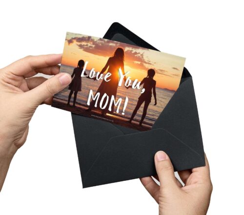 Love You Mom Card   My Perfume Shop Card