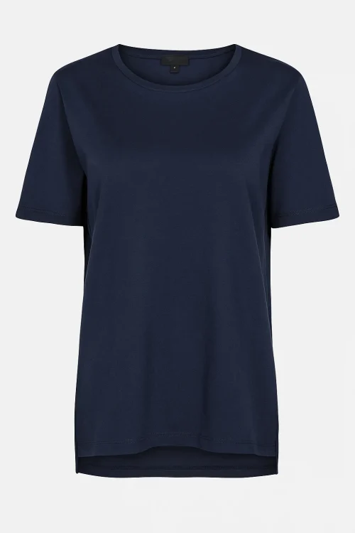 Cashmere New Tee - Dark Ocean