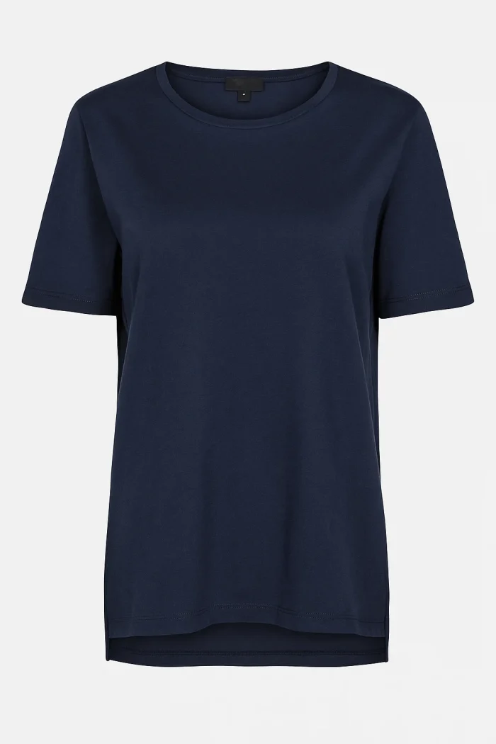 Cashmere New Tee - Dark Ocean