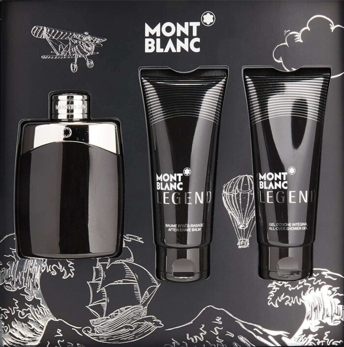 Mont Blanc Legend For Men - 100ml EDT Giftset   Mont Blanc For Him