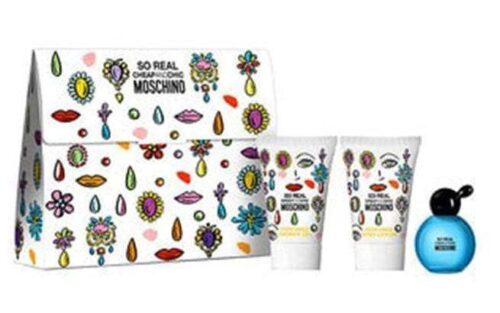 Moschino Cheap & Chic So Real - Mini Gift Set 4.9ml edt, 25ml bodylotion & 25ml showergel  Moschino For Her