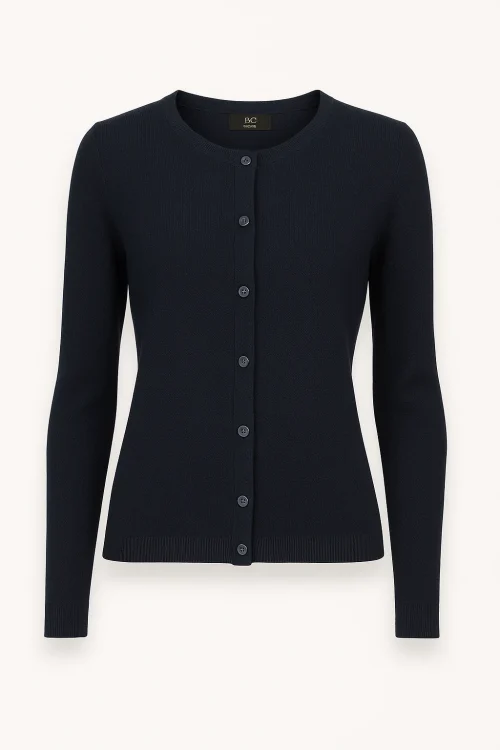 Cashmere Cardigan - Navy