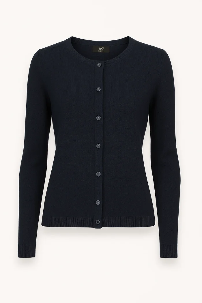 Cashmere Cardigan - Navy