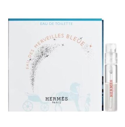 Hermes Eau des Merveilles Bleue - Vial 2ml Edt Vial  Hermes For Her
