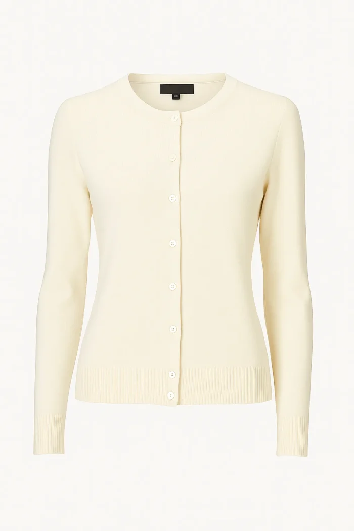 Cashmere Cardigan - Creme