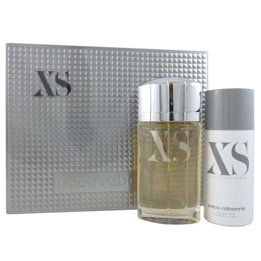 Paco Rabanne XS - Gift Set 100ml edt & Deo Spray Giftset Paco Rabanne For Him