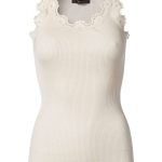 Rosemunde Lace Top In Silk - Soft Powder S Rosemunde Clothing