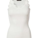 Rosemunde Lace Top In Silk - White S  Rosemunde Clothing