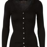 Rosemunde Vintage Lace Cardigan in Silk - Black L Rosemunde Clothing