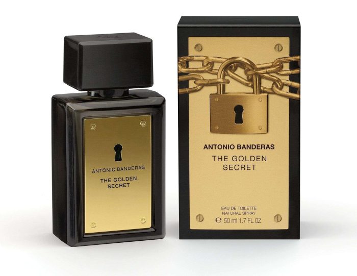 The Golden Secret   Antonio Banderas For Him