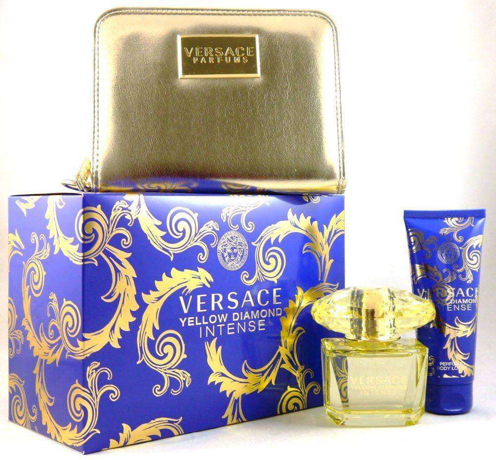 Versace Yellow Diamond Intense Gift Set Buy Perfume Online My