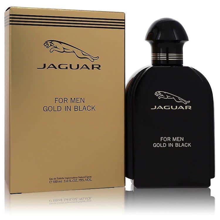 Jaguar Gold In Black