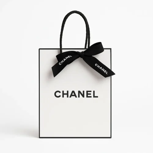 Chanel Gift Bag with Ribbon Tie