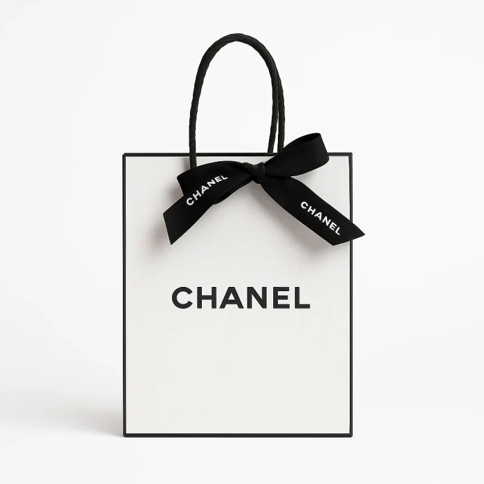 Chanel Gift Bag with Ribbon Tie