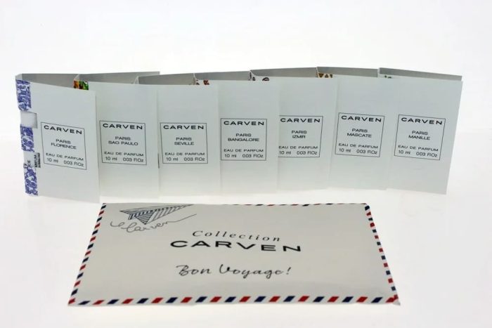 Carven Ladies Vial Set Gift Set Fragrances (7 x 1ml)