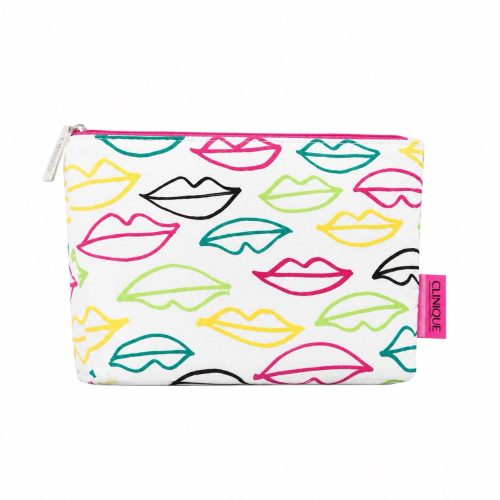 Clinique Cosmetic Bag w Pink Lining